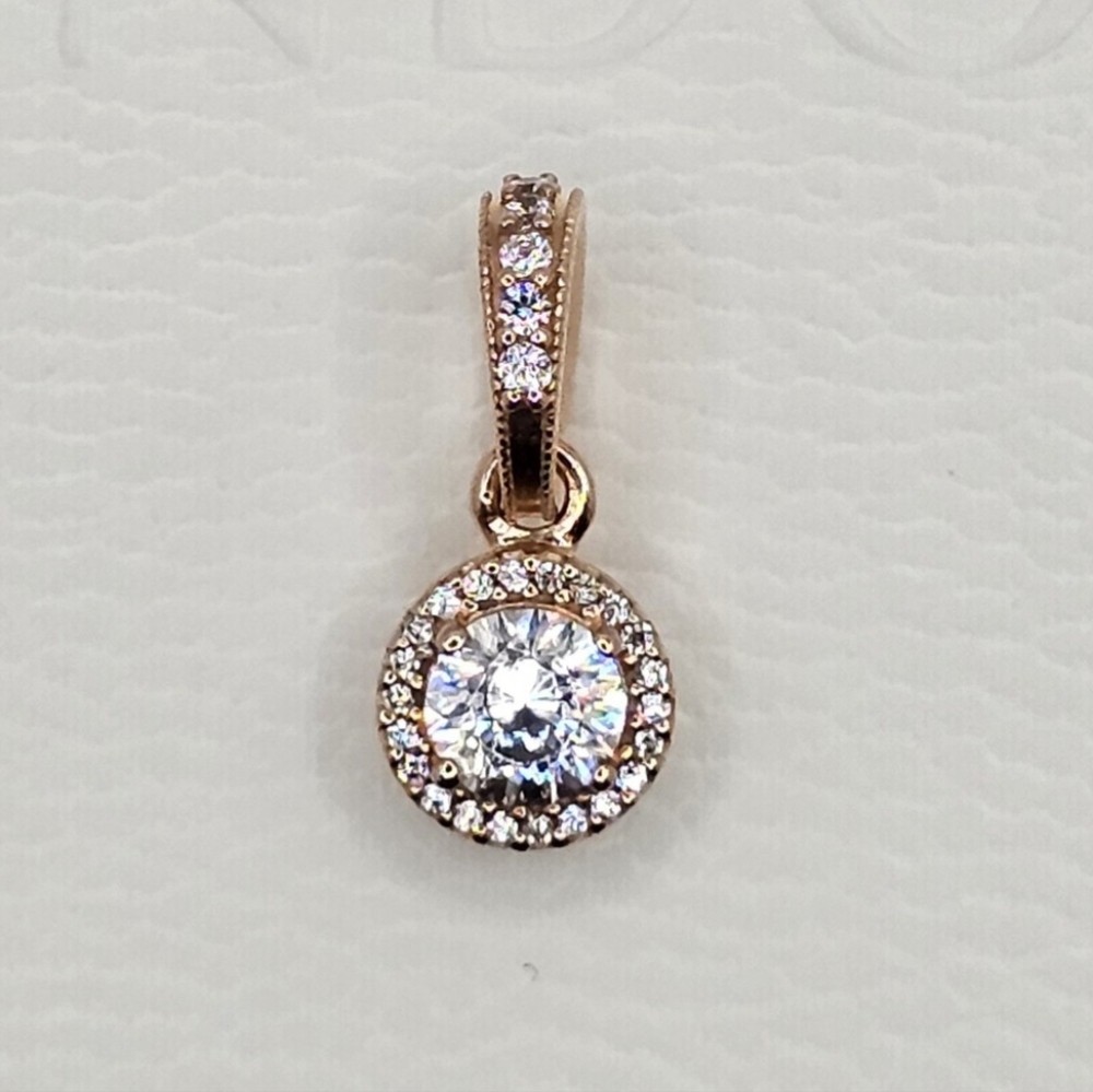 🎁 Authentic Pandora ROSE DANGLE PENDANT
